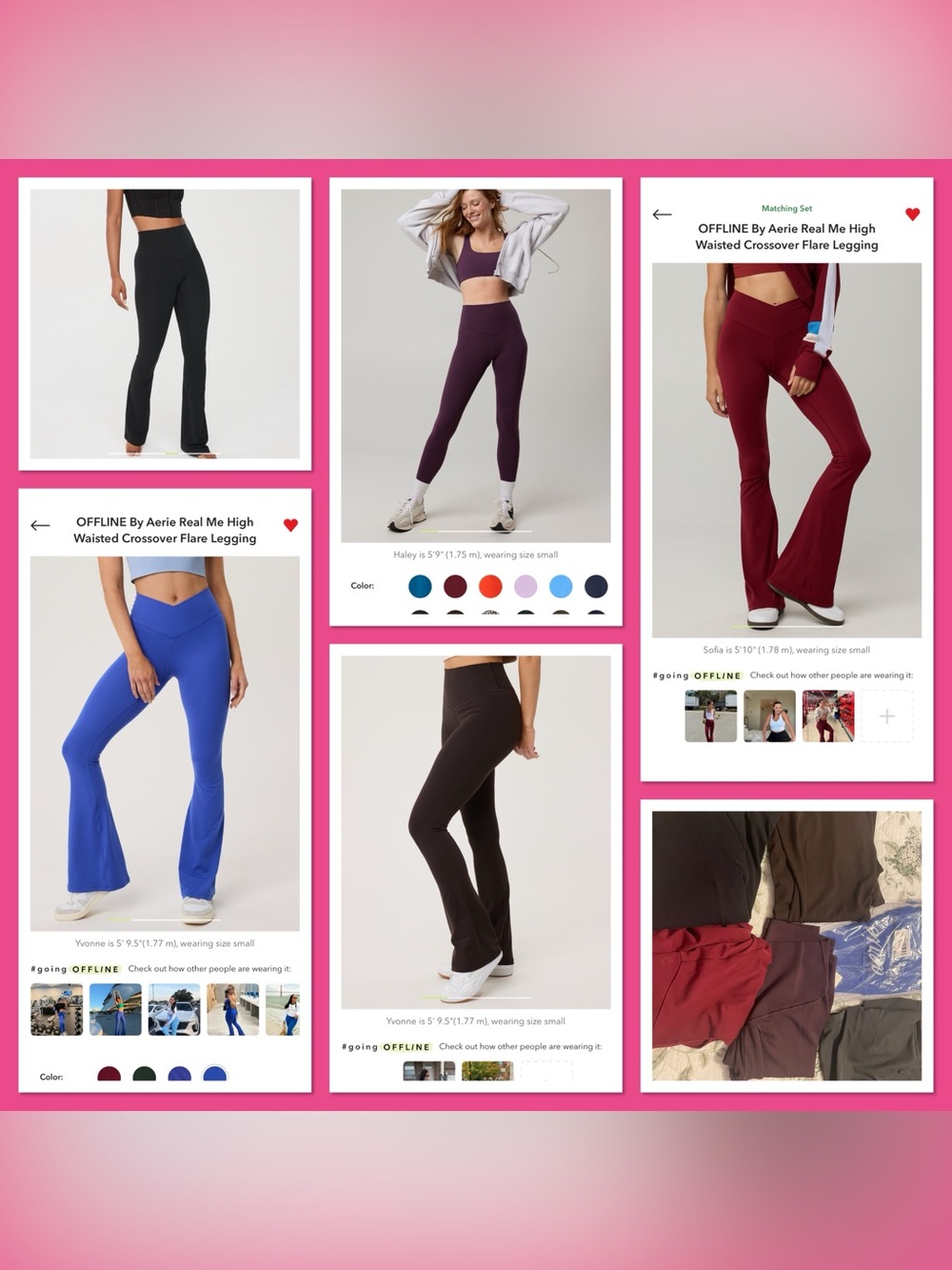 AERIE leggings bundle size small short❤️❤️❤️